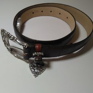 Brighton Brown Leather Waist Belt